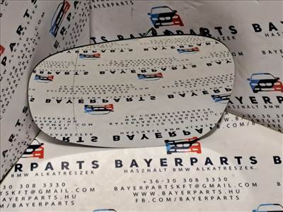 BMW E90 E91 E92 E93 E81 E82 E87 E88 sedan touring coupe ÚJ bal visszapillantó tükör lap tükörlap