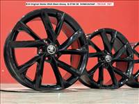 R19 5x112 Original Skoda VEGA Black Glossy  8J ET44 gyári alufelnik felnik 8x19 19" 19col