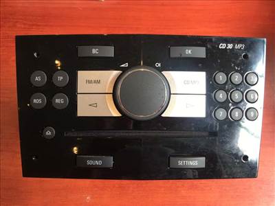 Opel Astra H, Zafira B autórádió / CD fejegység 13357123