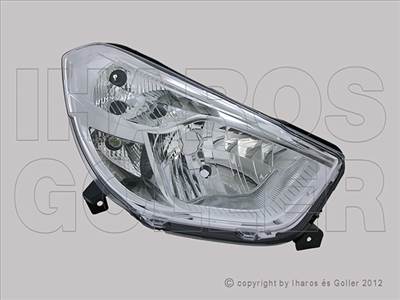Dacia Lodgy 2012-2022 - FSZ H4 jobb +nappali fény (belülr. áll.) DEPO