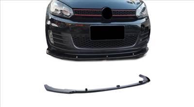 VW Volkswagen Golf VI GTI 2008-2012 lakkozott fekete ABS műanyag koptató lippe