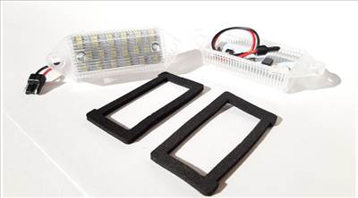 Mitsubishi Lancer 2003-2017 fehér SMD LED rendszámtábla világítás