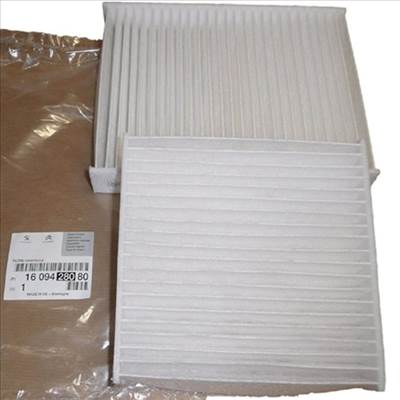 Citroen C3 II 1.0/1.1/1.2Thp/vti1.4/1.6BlueHdi gyári új pollenszűrő, utastér filter aktív szénszűrő 2009-2016-ig