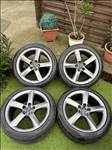  5x112 lyukosztású gyári Audi 9J ET33 19" újszerű (gyári felni) alufelni