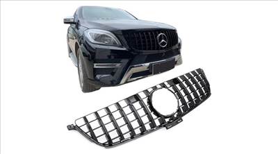 Mercedes Benz ML W166 2012-2015 lakk fekete hűtőrács Panamerica AMG GT stílusban