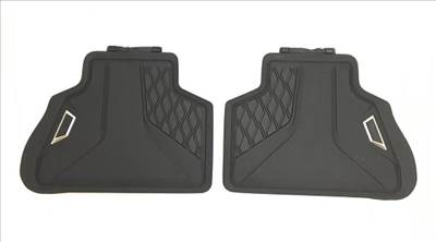 Gyári BMW G05 X5 Allweather fekete hátsó gumiszőnyeg szett 51472458552