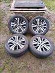  5x114.3 lyukosztású 18" új Mitsubishi alufelni, rajta 225/55 újszerű Bridgestone nyári gumi 