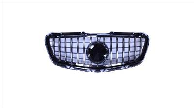 Mercedes Benz Sprinter W906 2013-2018 krómozott - lakkozott fekete hűtőrács Panamerica AMG GT stílusban