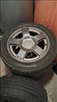  5x112 lyukosztású 17" használt RONAL alufelni, rajta 225/55 használt nyári gumi gumi 