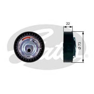 GATES T43225 - vezérműszíj feszítő DACIA LADA NISSAN RENAULT