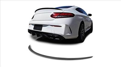 Mercedes Benz C205 coupe C-osztály AMG stílusú carbon csomagtartó spoiler
