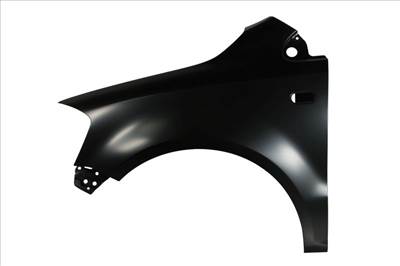 Volkswagen Fox  2005-2011 utángyártott új bal első sárvédő, oldalindexes kivitel 5z0821021h