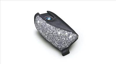 Gyári BMW Crystal - bőr kulcstok IX i20 F98 X4M LCI 82295A56C37