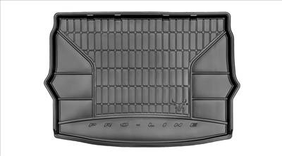 KIA Rio III Sedan Frogum TM549543 fekete műanyag - gumi csomagtértálca