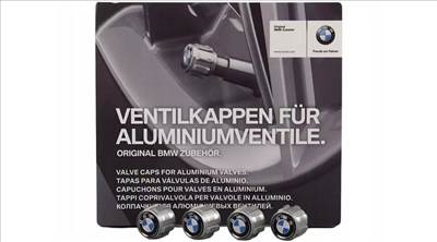 Gyári BMW alumínium szelepsapka készlet 36122447401