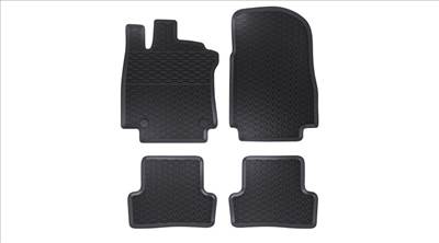 Renault Clio IV Geyer &amp; Hosaja Prémium fekete gumiszőnyeg szett patenttal