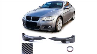 BMW E92 E93 LCI M packet 2010-2013 utángyártott carbon look koptató pár