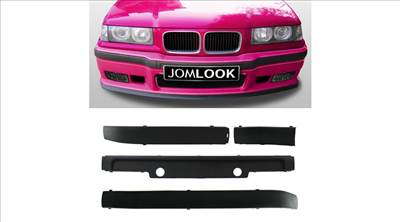 BMW E36 M3 utángyártott műanyag első díszlécek M3 lökhárítóba