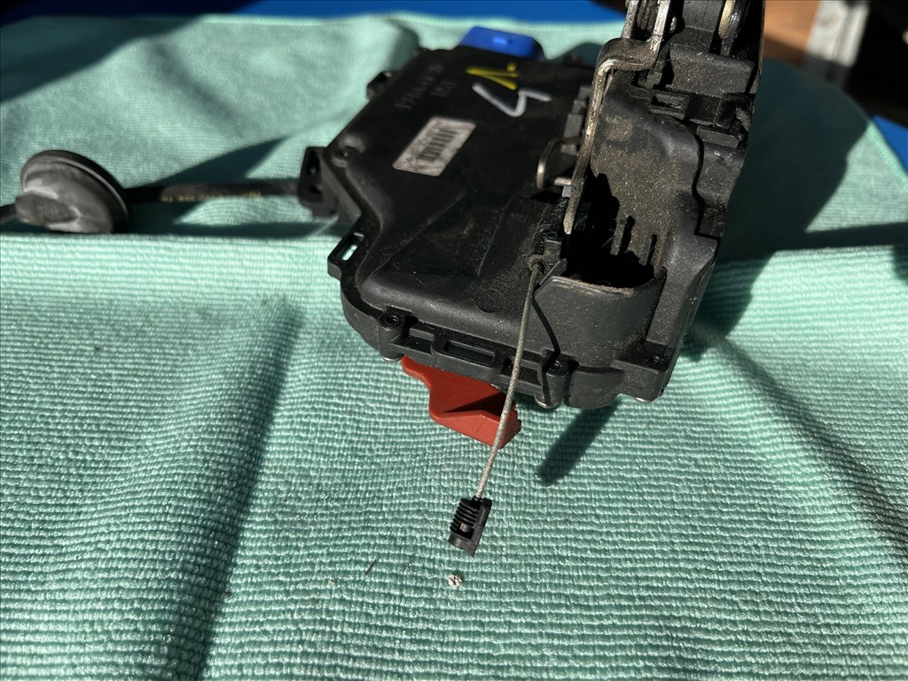 Volkswagen Golf V A5 Typ 1K jobb első ajtózár szerkezet  3d1837016 6. kép