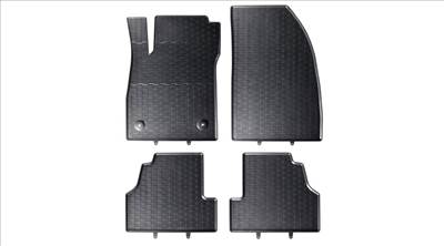 Chevrolet Trax Geyer &amp; Hosaja Prémium fekete gumiszőnyeg szett patenttal
