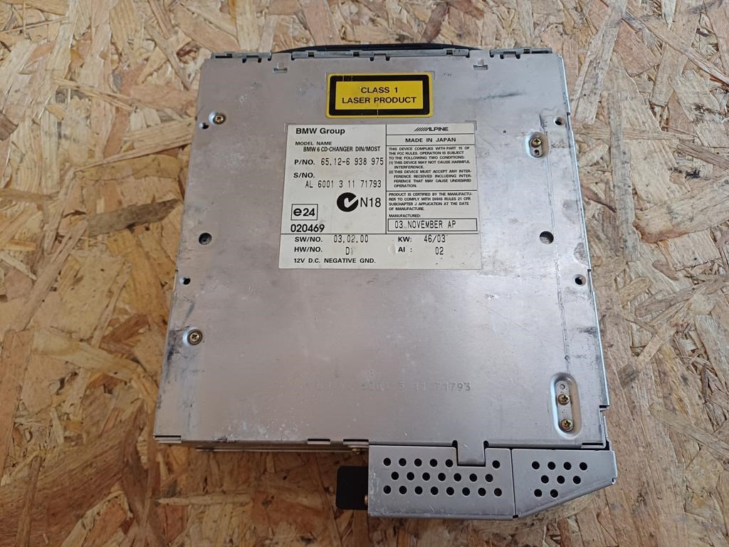 BMW 5 E60/61 (2003-2009) CD Tár 2. kép