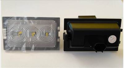 Land Rover Discovery 3 4 Freelander Range Rover Sport 6000K fehér SMD LED rendszámtábla világítás