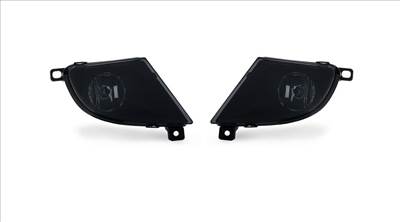 BMW E60 E61 2007-2010 fekete füst burás H8 ködlámpa pár