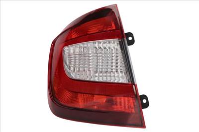 Skoda Rapid 2012-2022 utángyártott új bal hátsó lámpa, sötétített (SEDAN) 5jh945111a