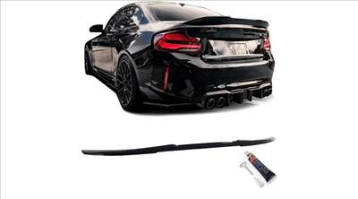 BMW F22 coupe F23 cabrio lakkozott fekete DUCKTAIL csomagtartó spoiler