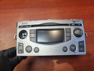 Toyota Verso autórádió / CD fejegység kezelőpult 861200F090