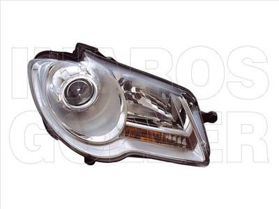 VW Touran 2006-2010 - Fényszóró 2H7 jobb (motorral) DEPO