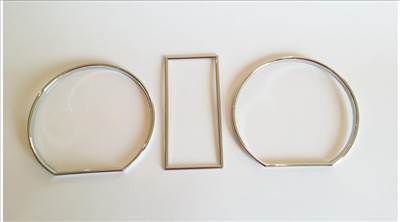 VW Golf 2 Jetta 2 króm műszerfal karika