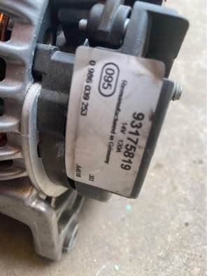 Opel Omega Vectra Calibra V6 új gyári generátor 93175819 0986039253