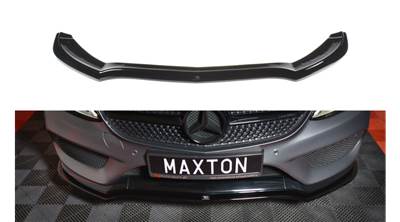 Mercedes C205 Coupe AMG-LINE 2015-2018 Maxton Design lakkozott fekete spoiler koptató V1