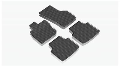 Volkswagen Passat B9 Geyer Prémium fekete gumiszőnyeg szett patenttal