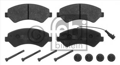 FEBI BILSTEIN 16840 - fékbetét CITROËN FIAT PEUGEOT