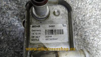 Opel Olajhűtő Z17DTH 1.7 CDTI Meriva A - Astra H- Astra G - Zafira B - Vectra C