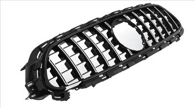 Mercedes Benz W213 S213 A238 C238 2020-tól króm-fekete hűtőrács Panamerica AMG GT stílusban