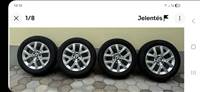 Eladó egy garnitúra gyári BMW 5x112 Y-küllős 574 alufelnik 205/60 R17 Pirelli téligumikal. 