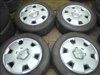  5x115 lyukosztású gyári Opel lemezfelni, rajta 215/55R16 Continental 7 mm téli gumi 