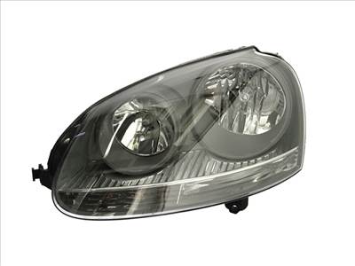 Volkswagen Golf V. 2003-2008 utángyártott új bal első fényszóró 2H7 szürke házas motorral DEPO 1421201