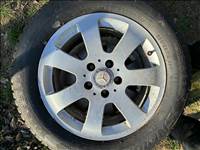  16" 5x112 Mercedes alufelni szett 2db téligumival!