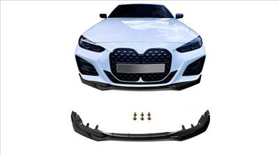 BMW G22 G23 G26 M-packet ABS műanyag lakkozott fekete 3részes koptató lippe