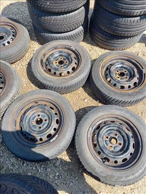 Toyota/Suzuki 4x100 lyukosztású 6x14" használt lemezfelni 175/65 Goodyear téli gumi sxx1/0
