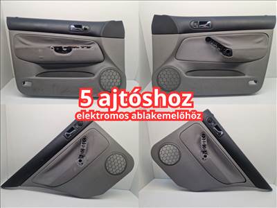 Volkswagen Golf IV szürke ajtókárpit szett 5 ajtóshoz (30382)