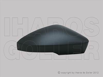 VW T-Roc 2017-2021 - Külső tükör borítás jobb, fekete