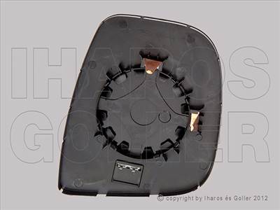 Opel Zafira Life 2019- - Tükörlap cserélhető bal, domború, fűth.