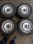 Vw T5-6 5x120-as 6.5x16" újszerű (gyári felni) lemezfelni, 205/65 használt Semperit téli gumi sxx2