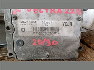 Opel Vectra C Motorvezérlő *127833* 86yclra60h00ch4d 12571663al