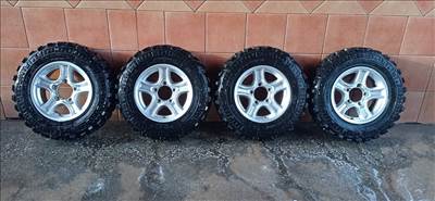 SUZUKI VITARA 15" ALUFELNI 5X139,7 OFF-ROAD 195/80R15 GUMIVAL OLCSÒN!!!